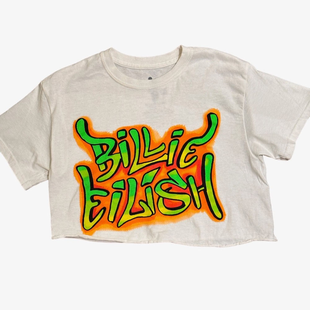 Billie Eilish cropped T